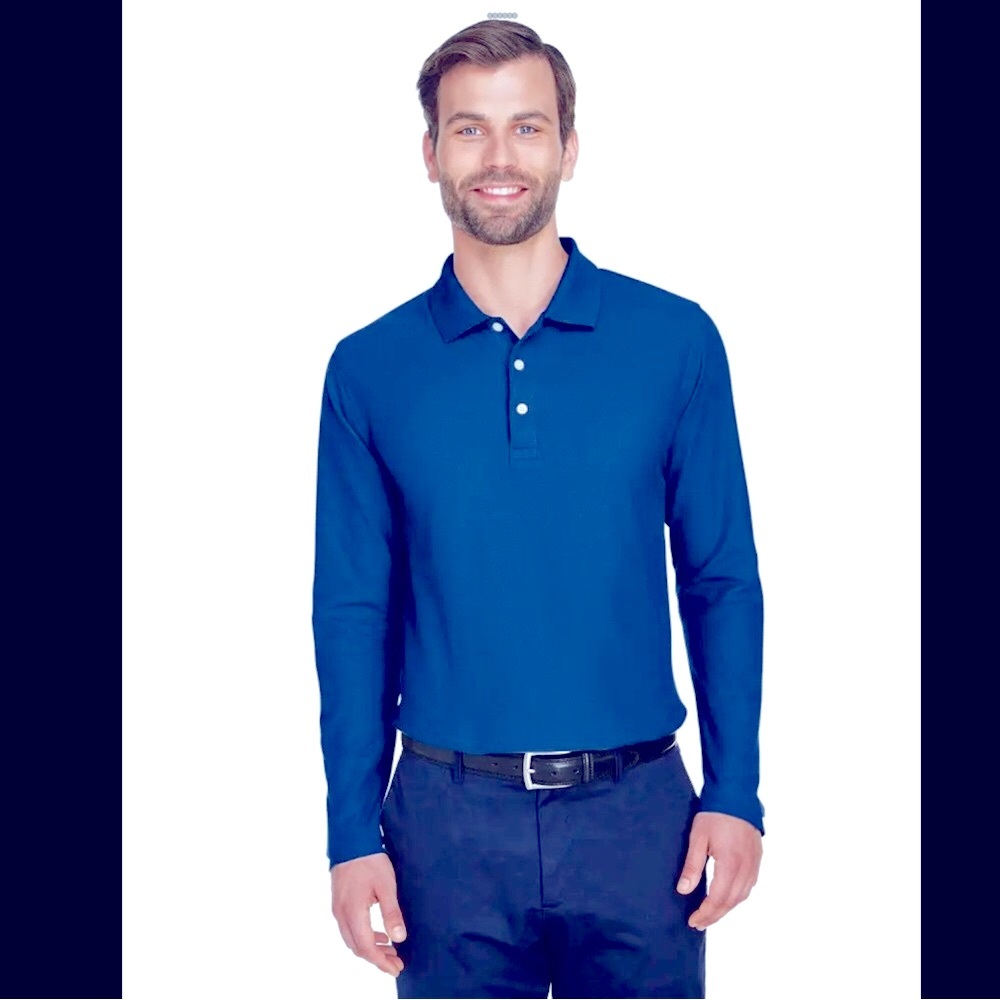 Performance Long-Sleeve Polo